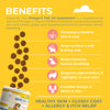 Omega 3 for Dogs - Salmon Oil - 120 Soft Chews