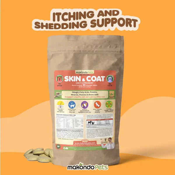 Skin And Coat Supplementfor Dogs & Cats - Pet Vitamins