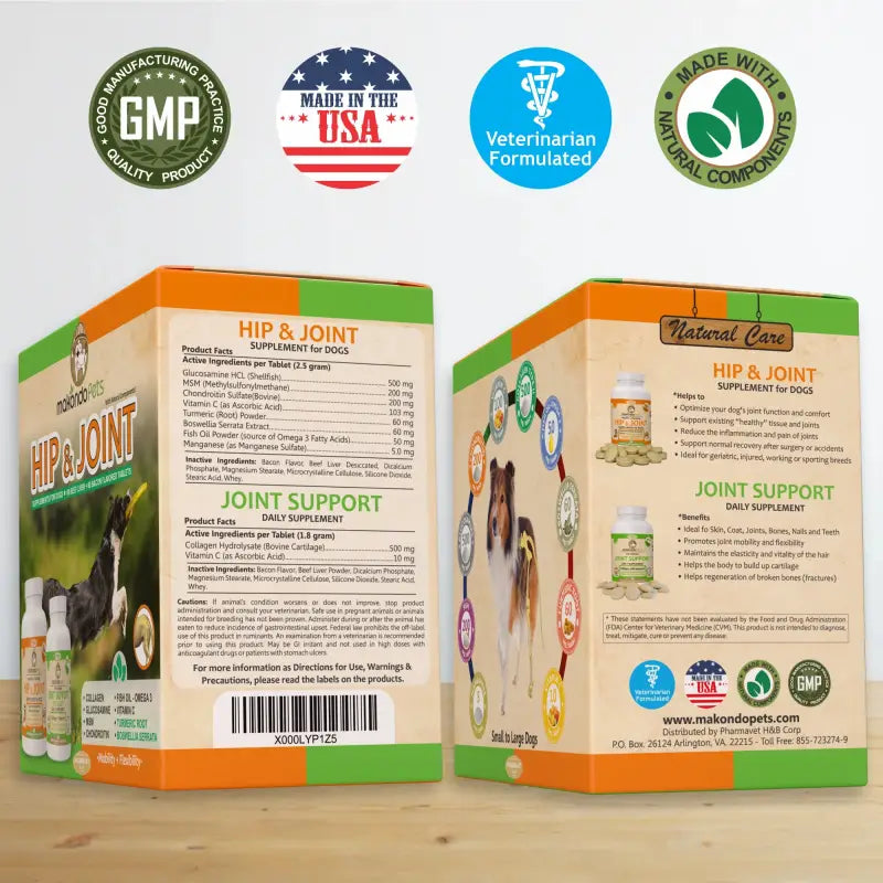 Hip & Joint Supplements Pack for Dogs - Supplement