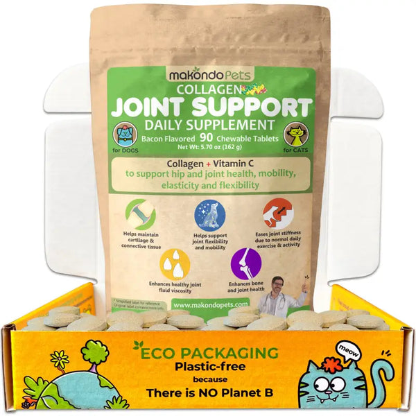 Joint Support - Collagen For Dogs And Cats + Vit c - Pet