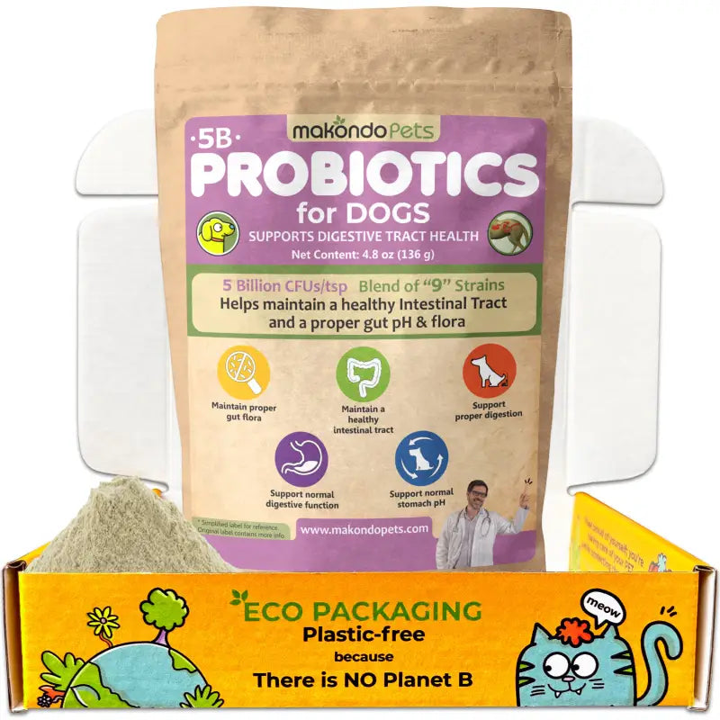 5b Probiotics For Dogs And Puppies - 1 Pack- 4.8 oz -