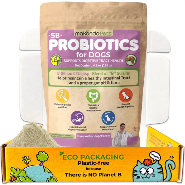 5b Probiotics For Dogs And Puppies - 1 Pack- 4.8 oz -