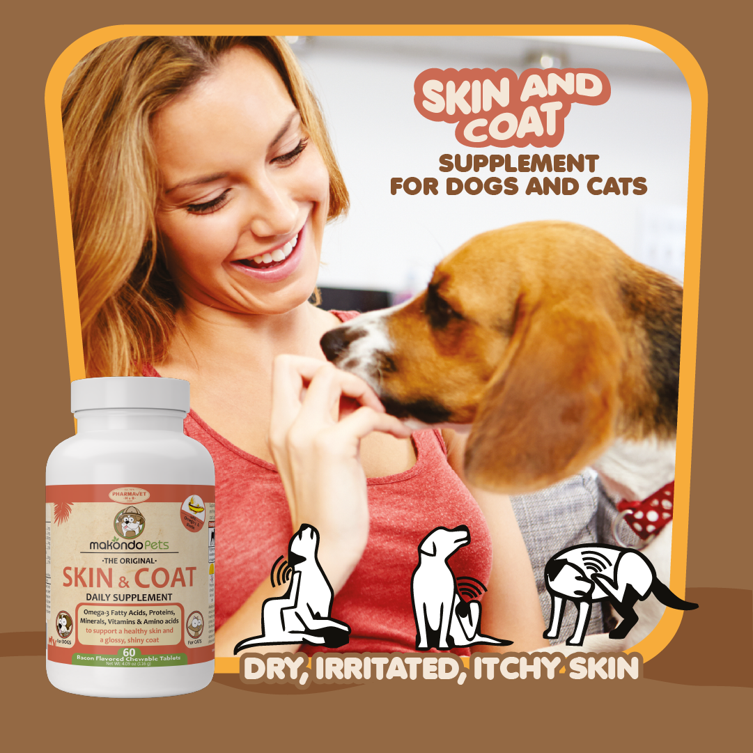 Skin and Coat Supplement. 60 Tabs