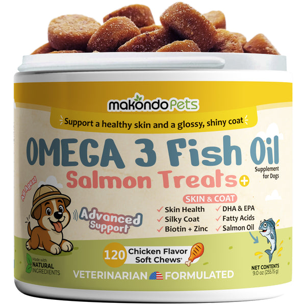 dog fish pol Omega 3 Oil for Dogs - Supports Shedding and Itching, Skin and Coat this clean Zesty Paws Wild Alaskan Salmon
