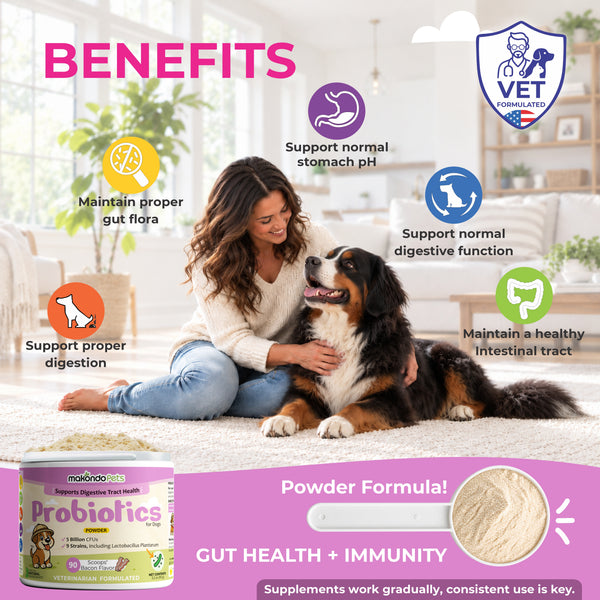 Probiotics for Dogs | Weaning Puppies | 90 Scoops