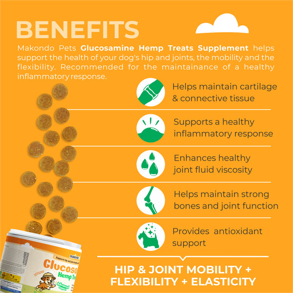 Glucosamine for Dogs - 120 Soft Chews