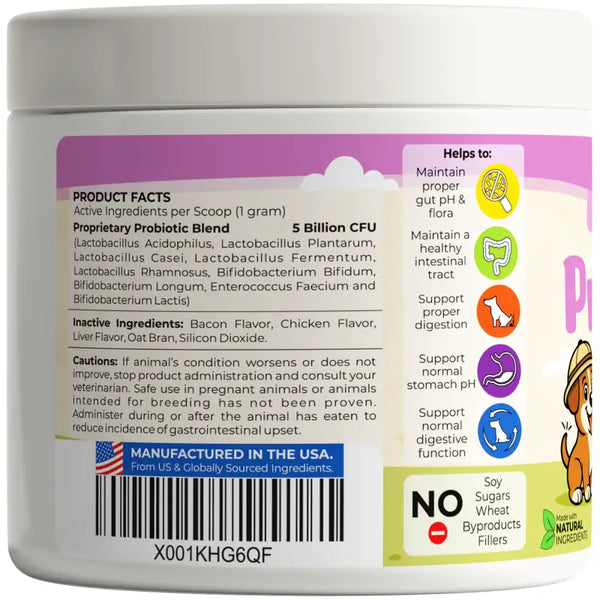 Probiotics for Dogs and Puppies Makondo