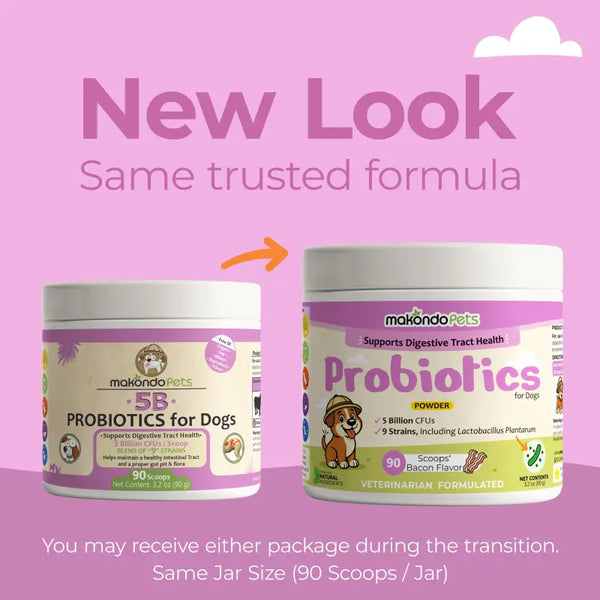 Probiotics for Dogs and Puppies Makondo