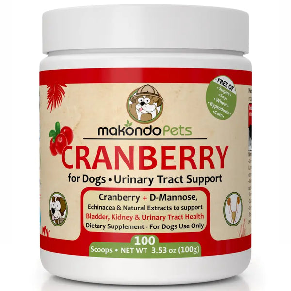 Cranberry for Dogs. Urinary Tract Support - Supplement