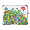 Doodle Laptop Sleeve 13 and 15 - 15″