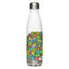 Doodles Stainless Steel Water Bottle / 17oz