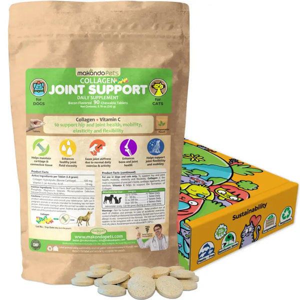 Joint Support - Collagen For Dogs And Cats + Vit c - 90