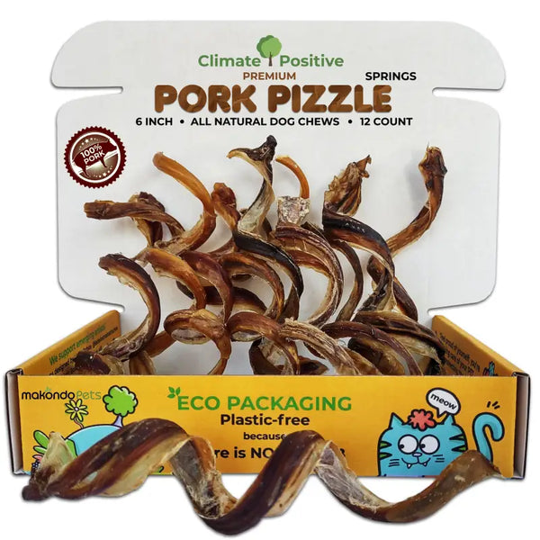 Premium Pork Pizzle Springs 100% Natural. Climate Positive 6
