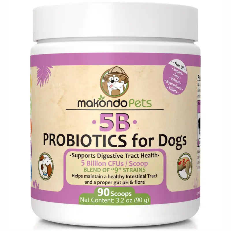 5b Probiotics For Dogs And Puppies - 3.2 ounces - Supplement